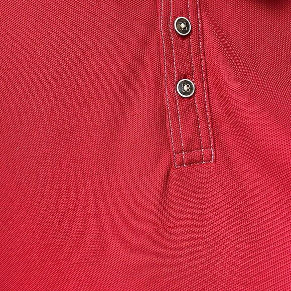 Tommy Bahama Brick Red Polo Golf Shirt L - Picture 4 of 6